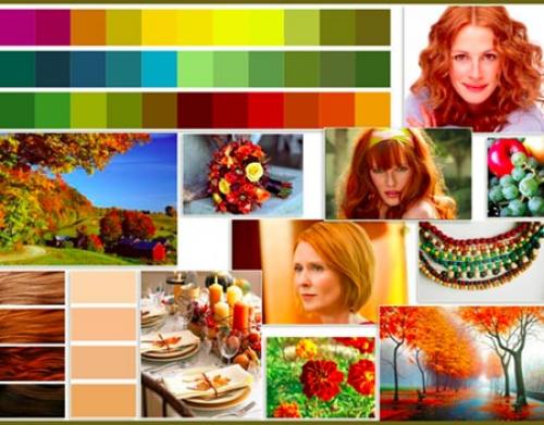 Цветотип Осень цвет волос. Прекрасная женщина «Осень»