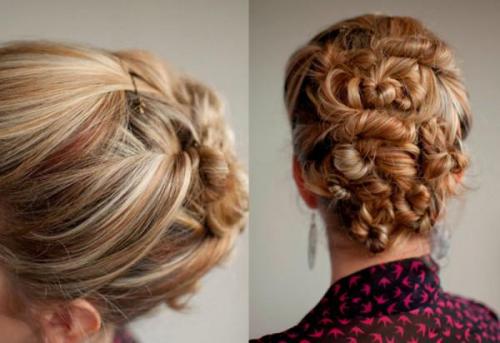 Укладка на короткие волосы с челкой. Красивые укладки на короткие волосы