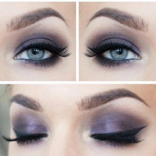 Макияж для серо-голубых глаз и русых волос. Особенности выбора теней и подводки для глаз
