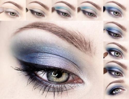 Пошаговые инструкции макияжа для голубых глаз. Что советуют стилисты?