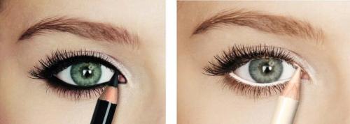 Белый карандаш для глаз, какой лучше. Белый карандаш для глаз: зачем нужен и как его использовать?