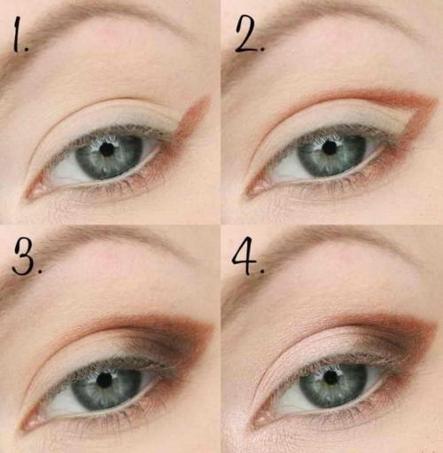 Вечерний макияж для голубых глаз пошагово. Дневной макияж