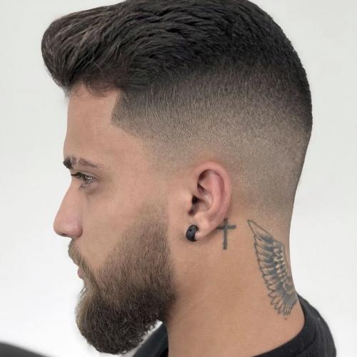 Мужская стрижка с плавным переходом. Мужские прически с переходом: виды и фото