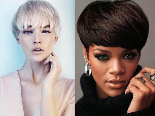 50 красивых женских причесок для коротких волос.  Ультракороткая пикси 03