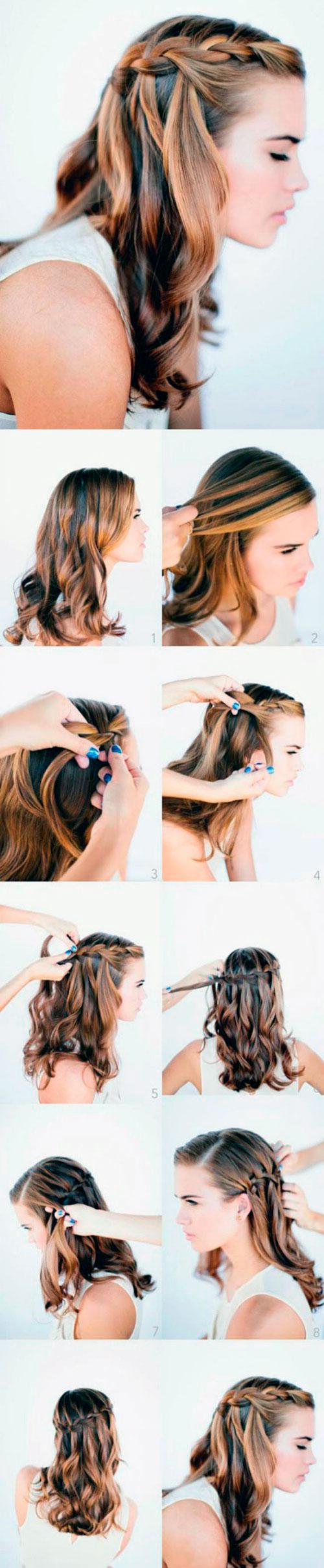 Домашние прически на каждый день за 5 минут. Легкие прически самой себе за 5 минут: пошаговые фото 26 Домашние прически на каждый день за 5 минут. Легкие прически самой себе за 5 минут: пошаговые фото 26
