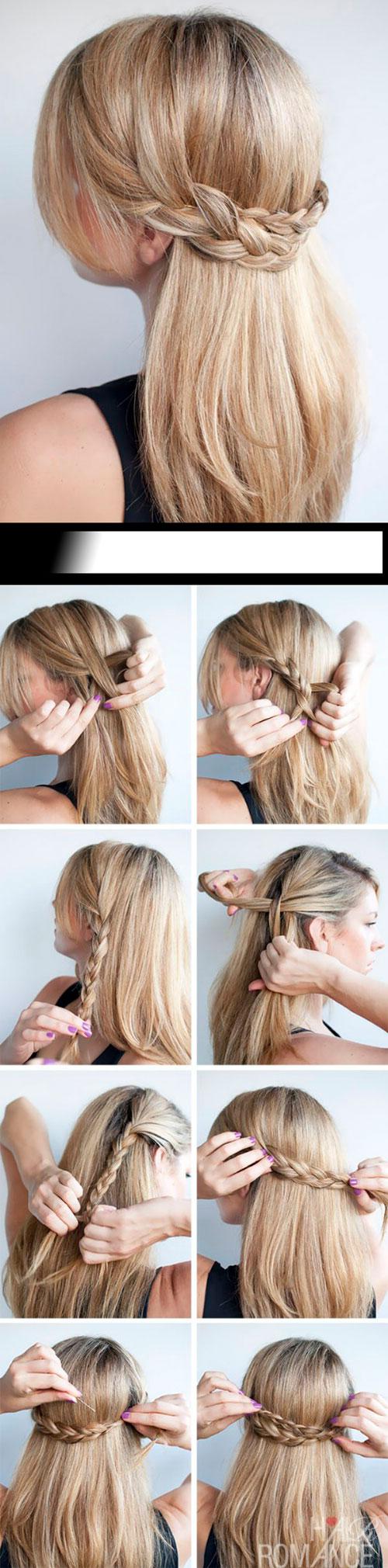 Домашние прически на каждый день за 5 минут. Легкие прически самой себе за 5 минут: пошаговые фото 17 Домашние прически на каждый день за 5 минут. Легкие прически самой себе за 5 минут: пошаговые фото 17