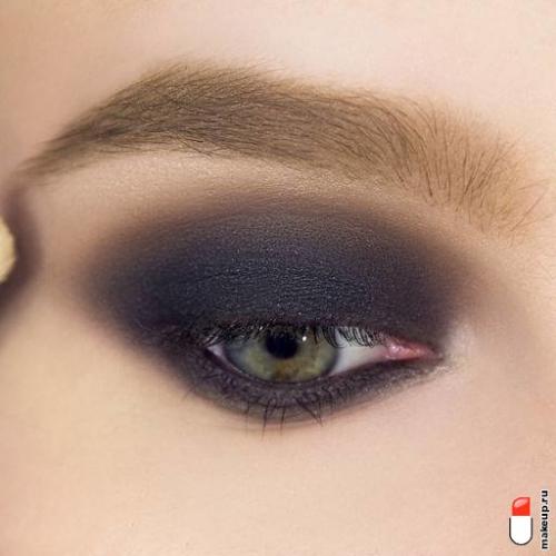 Как правильно красить глаза карандашом в картинках. Техника смоки айс