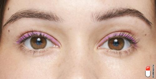 Макияж с белым карандашом для карих глаз. Макияж для светло-карих глаз