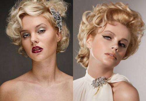 Прически на короткие волосы за 2 минуты. Прически на короткие волосы своими руками: тонкости создания простых и быстрых причесок на каждый день. Пошаговые уроки с фото 13