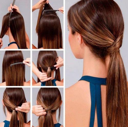 Быстрые прически на длинные волосы самостоятельно. Прически на длинные волосы