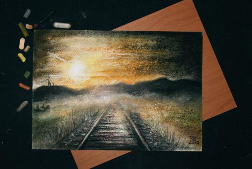 Белый карандаш не рисует. 7 материалов для рисования на черной бумаге