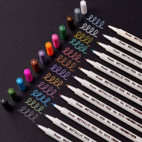 Белый карандаш не рисует. 7 материалов для рисования на черной бумаге