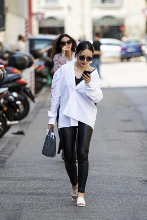 Как сочетать легинсы с верхней одеждой в 2025 году. С чем носить кожаные легинсы: стильная фотоподборка 2024