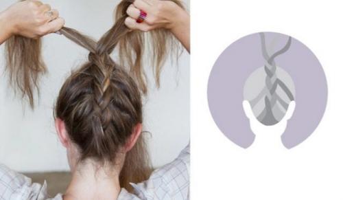 Как сделать небрежный пучок. Как сделать растрепанный пучок на голове?