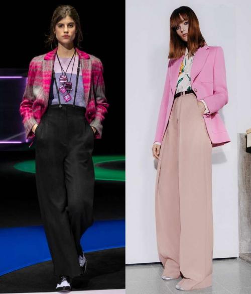 Модные брюки 2021-2022. Модные брюки осень-зима 2021-2022