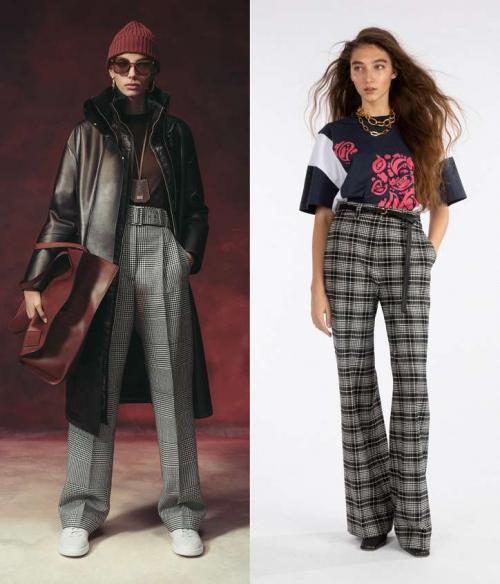 Модные брюки 2021-2022. Модные брюки осень-зима 2021-2022