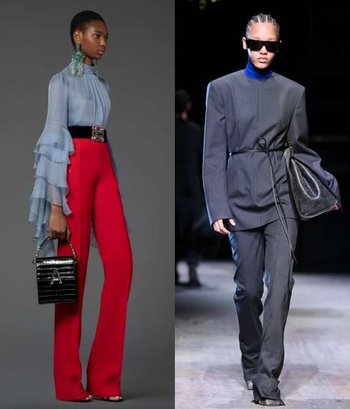 Модные брюки 2021-2022. Модные брюки осень-зима 2021-2022