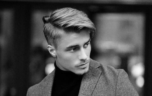 Прически для прямых волос мужские. Виды проборов