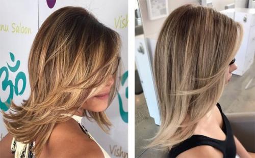 Прически на прямые волосы средней длины. Стрижки на прямые волосы средней длины