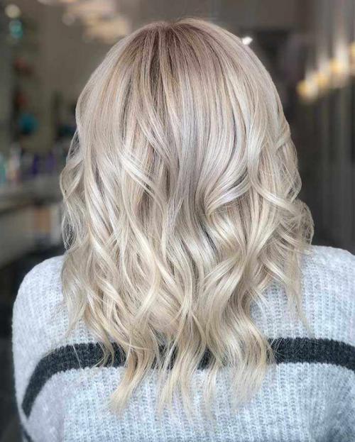 Мелирование жемчужный блонд. Жемчужный блонд: кому идет, как получить