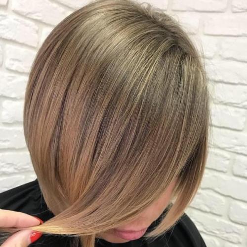 Модное окрашивание коротких волос посл.  Модные техники женского окрашивания коротких волос в 2023 г