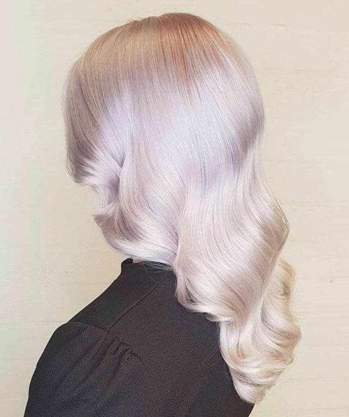 Мелирование жемчужный блонд. Жемчужный блонд: кому идет, как получить