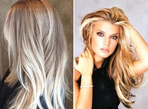Мелирование блонд на русые волосы. Популярные типы мелирования для светлых волос