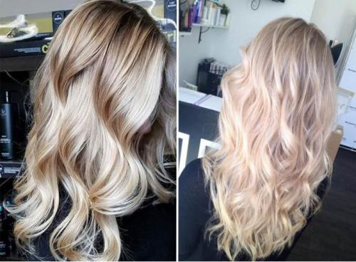 Мелирование блонд на русые волосы. Популярные типы мелирования для светлых волос