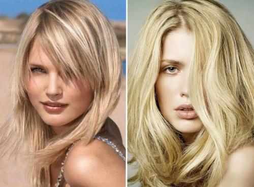 Мелирование блонд на русые волосы. Популярные типы мелирования для светлых волос