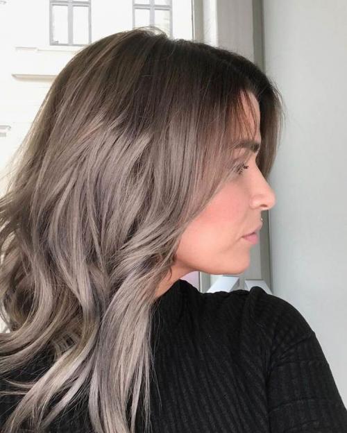 Пепельно русый цвет на короткие волосы. (+105 фото) Пепельно русый цвет волос