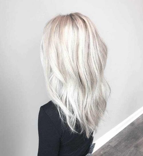 Жемчужно-пепельный цвет волос. Жемчужный блонд: кому идет, как получить