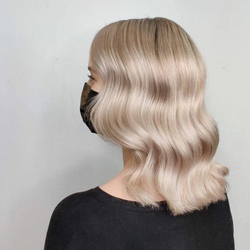 Жемчужный блонд на короткие волосы. Драгоценный мой: за что мы любим жемчужный блонд?