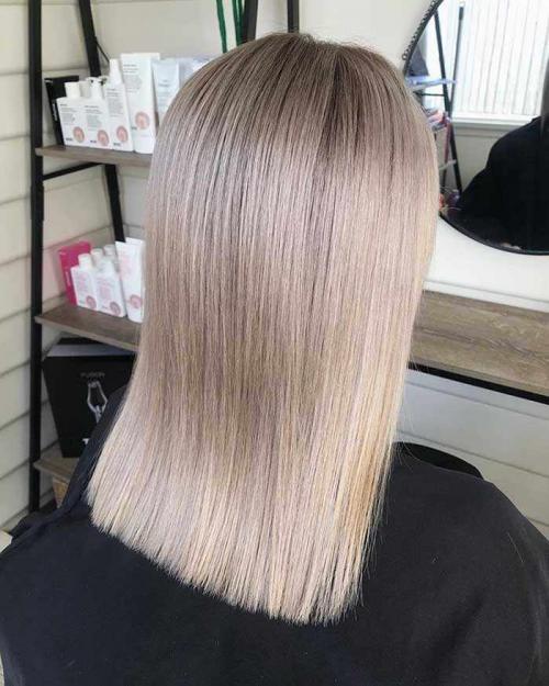 Жемчужно-пепельный цвет волос. Жемчужный блонд: кому идет, как получить