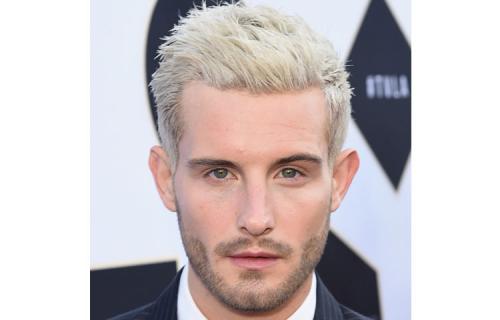 Блонд на короткие волосы мужчине. Кому быть блондином?