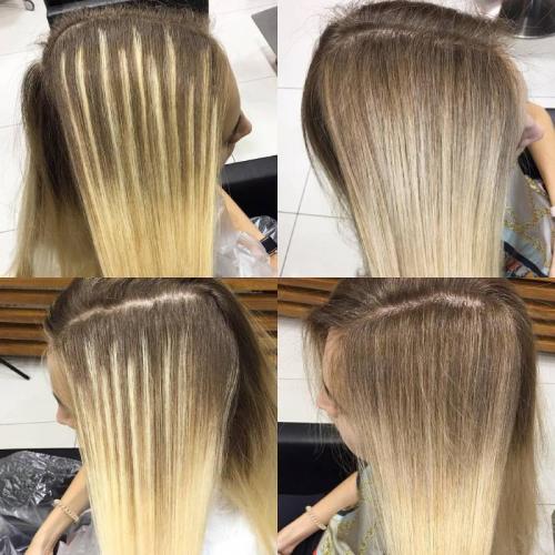 АирТач на короткие волосы. Окрашивание АирТач — преимущества