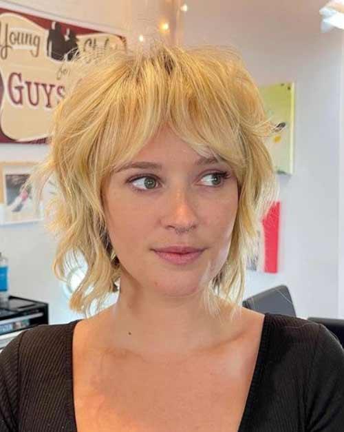 Челка шторка и большой нос. Челка шторка 2023 с актуальными стрижками: фото, тренды