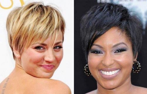 Как уменьшить нос стрижкой и укладкой. 31