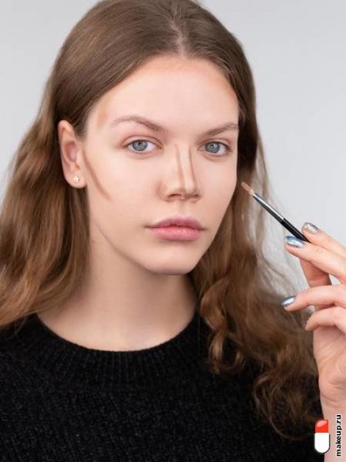 Как скрыть большой нос с помощью макияжа?