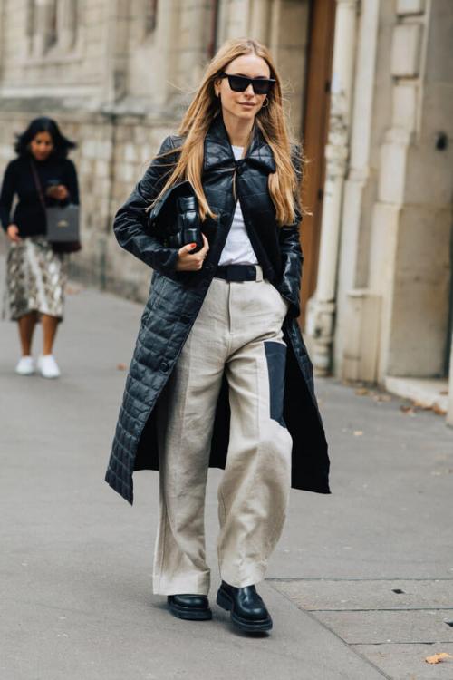 Как украсить стеганое пальто. Стеганое пальто 2022: модные модели