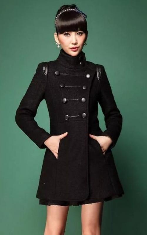 Декор і переробка пальто своїми руками. Красное пальто — 25 вариантов, как украсить серые будни