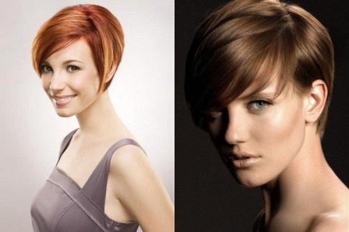 Объемные прически на короткие волосы. 10 стрижек на короткие волосы, придающие объем