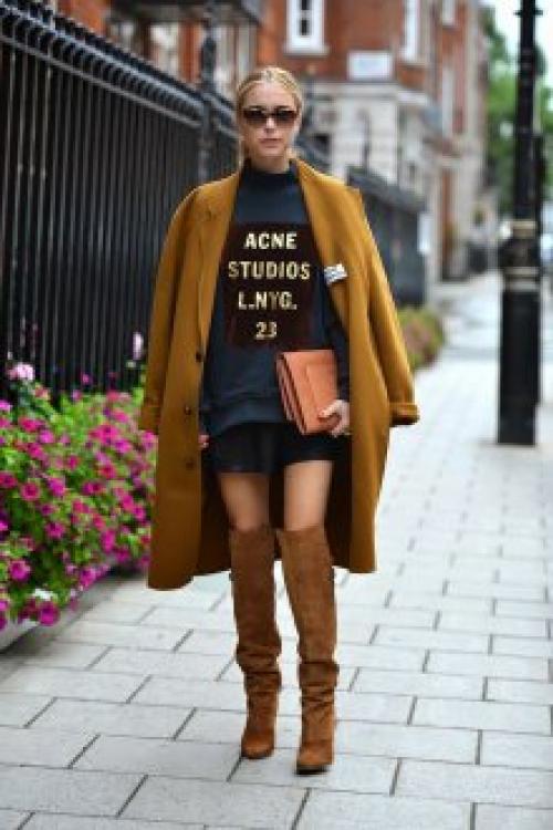 С чем носить ботфорты зимой 2022. Это нужно знать о носке ботфорт