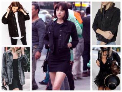 Чем разбавить черную куртку. С чем носить черную куртку