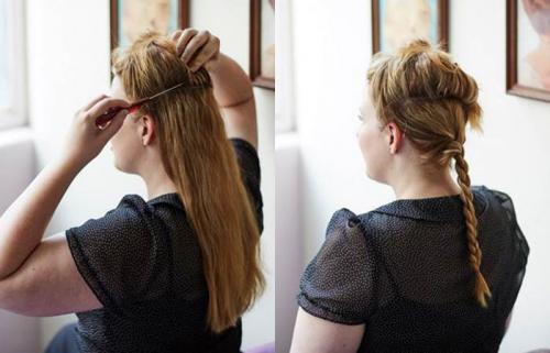 Как сделать видимость коротких волос. Мастер-класс: как из длинных волос сделать короткие 09 Как сделать видимость коротких волос. Мастер-класс: как из длинных волос сделать короткие 09