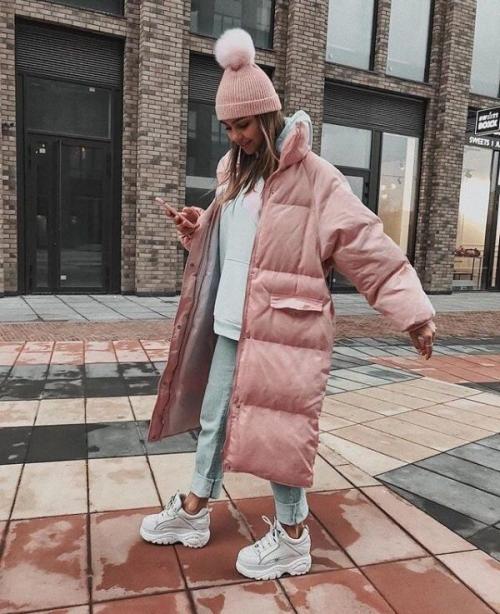 С чем носить женский пуховик. Как и с чем носить пуховики разной длины 14