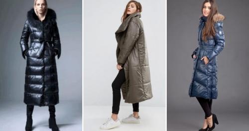 С чем носить длинный пуховик. С чем носить удлинённый женский пуховик зимой