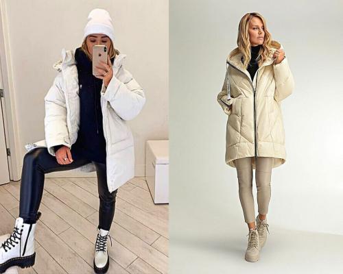 С чем носить женский пуховик. Как и с чем носить пуховики разной длины