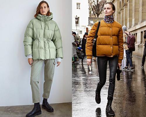 С чем носить женский пуховик. Как и с чем носить пуховики разной длины