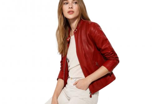 С чем носить кожаную куртку в любое время года. Преимущества покупки кожаной куртки