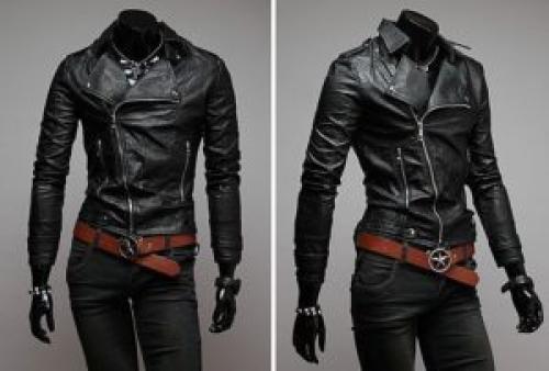 С чем носить черную куртку